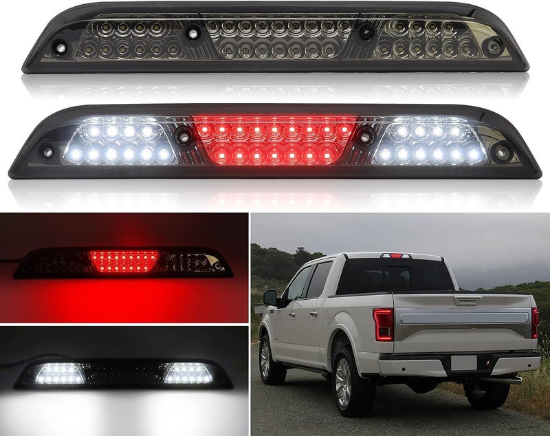 Mynoway Smoked Lens LED third Brake Light Compatible for 2015-2024 F150, 2017-2024 F250/F350/F450/F550, 2019-2024 Ranger,LED 3rd High Mount Stop Lamp with Sealing Gasket, Ventilation Holes. - Image 1